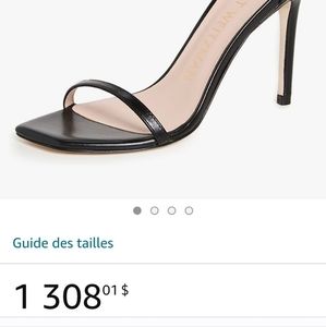 Stuart weitzman Nudist curve sandal